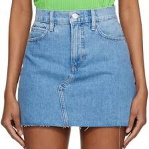 FRAME Denim Mini Skirt